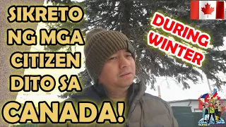 KAYA PALA! SIKRETO NG MGA DUAL CITIZENS DITO SA CANADA PAG WINTER | BUHAY CANADA