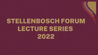 Stellenbosch Forum Lecture: The greatest global health threat of the 21st century (Prof Bob Mash)