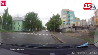 В Вологде водитель ВАЗа сбил на «зебре» пешехода