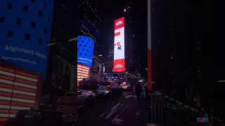 Super Mario Bros Wonder Taking Over Times Square in New York #timessquare #newyorkcity #newyork