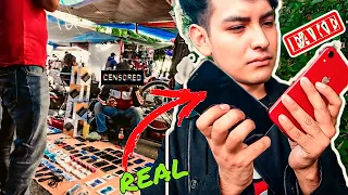 ASÍ te ESTAFAN con CELULARES FAKE y ROBADOS en TEPITO (Documetal)