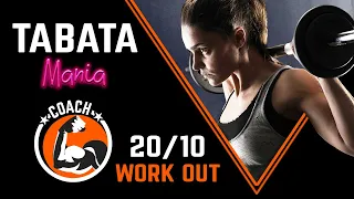 TABATA Song w/ Timer - 4 Min Workout music - TabataMania