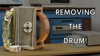 Removing the Rotating Drum Memory from the Bendix G15