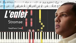 NassPiano | L'enfer — Stromae (Tutorial Cover) + Free Sheet Music