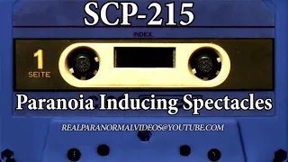 SCP Explained 215 - Paranoia-Inducing Spectacles