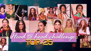 Top 25 finalists The Head to Head Challenge||Miss World 2024 || 71missworld