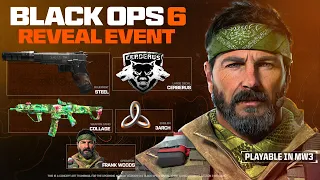 NEW Black Ops 6 REVEAL EVENT & REWARDS in Season 3 Reloaded! (Free Woods Operator, Blueprint, &...)