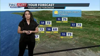 Thursday will be warmer with clearer skies