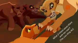 What if Vitani saves Kiara with her roar? (The Lion King AU)