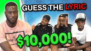 $10,000 GUESS THE LYRIC WITH CHUNKZ, AJ SHABEEL & DARKEST MAN