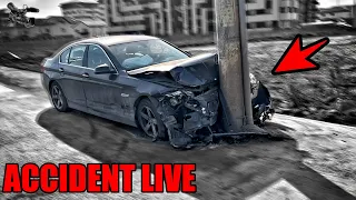 ACCIDENT BMW F10 - DAUNA TOTALA