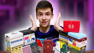 Choosing the best deck of playing cards for magic tricks, cardistry or cheats