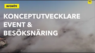 Konceptutvecklare Event & Besöksnäring på IHM Yrkeshögskola