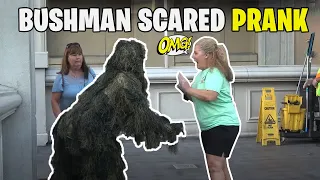 Hilarious Bushman Scare Prank