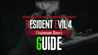 Mad Chainsaw Mode Guide - How To Kill The "Chainsaw Man" | RE4 Remake Demo