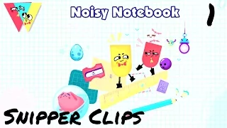 Snipper Clips Walkthrough Part 1 Noisy Notebook 1080p 60FPS No Commentary