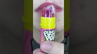 asmr  PUSHPOP CANDY eating sounds #shorts