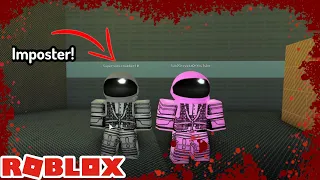 Among us in Roblox!? (Imposter)