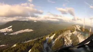 mount Benson by helicopter