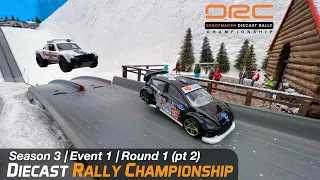 2022 Diecast Rally Car Racing Round 1 (pt2) - DRC Season 3 Event 1