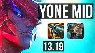 YONE vs MALZ (MID) | 2300+ games, 10/1/4, 1.4M mastery, Godlike | NA Master | 13.19