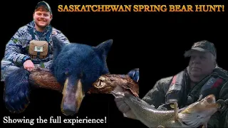 Grandpa/Grandson Saskatchewan Spring Archery Bear Hunt! | Showing the  Experience from Start-Finish