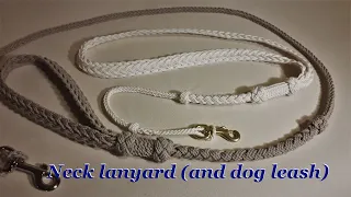 Fancy Neck lanyard (or dog leash)