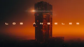 LOS ANGELES - Blade Runner Ambience: Soothing Cyberpunk Focus Ambient Music Soundscape [1 HOUR]