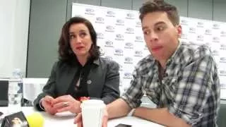 Wondercon 2015 - Orphan Black's Maria Doyle Kennedy & Jordan Gavaris