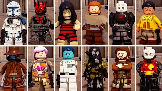Все персонажи DLC Galactic Edition в LEGO Star Wars The Skywalker Saga (Character Collection 2)