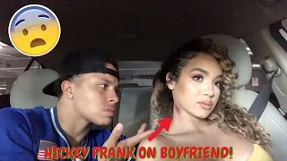 HICKEY PRANK ON BOYFRIEND! ** HE LEAVES ME **