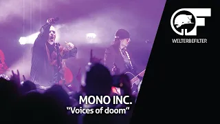 Mono Inc - Voices of Doom (live durch den Welterbefilter) beim MINER'S ROCK