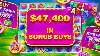 BUYING $47,400 worth of Fruit Party 2 Bonuses.. is it worth it?