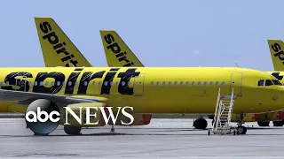 Spirit Airlines flight briefly catches fire at Atlanta airport