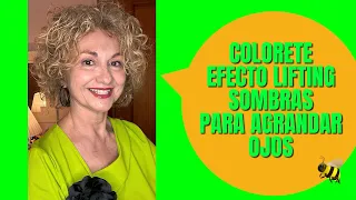 2 Trucos!!! No te los pierdas SOMBRAS para agrandar ojos…COLORETE efecto lifting…,