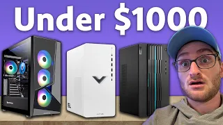 2022 Best Prebuilt Gaming PCs under $1000 (Q4 Round Up)