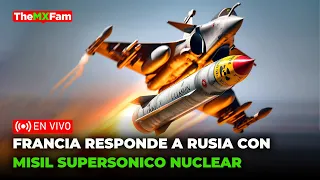 FRANCIA RESPONDE A RUSIA CON MISIL SUPERSÓNICO NUCLEAR DESDE UN JET RAFALE | TheMXFam