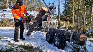 ATV Timber Trailer - Can Am Outlander 450 Xu+ 6x6