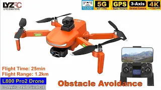 L800 Pro2 Obstacle Avoidance 3-Axis Gimbal 4K Drone – Just Released !