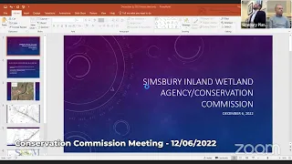 Conservation Commission Meeting  December 6, 2022