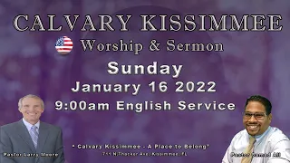 Sunday January 16 2022 - 09:00am English Service