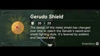 Gerudo Shield | Respawn Location | Zelda BOTW