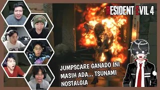 Reaksi Gamer Indonesia Saat Di Jumpscare Ganado Yang Terbakar | Resident Evil 4