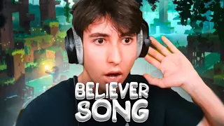 Bionic Sings Believer (Minecraft Song by Bee)