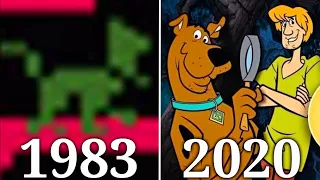 Evolution of Scooby Doo Games 1983-2020