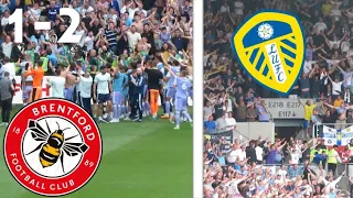 LEEDS SCORE 94th MINUTE WINNER TO SURVIVE | *LEEDS AWAY FAN LIMBS* | BRENTFORD 1-2 LEEDS UNITED