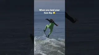 Flip on a skimboard??