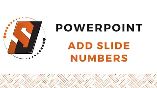 How to add slide numbers to your PowerPoint Presentation