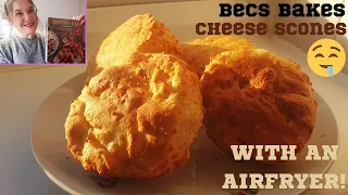 CHEESE SCONES MADE IN THE AIR-FRYER!