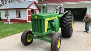 John Deere 820 Diesel Pony Start